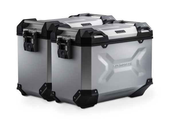 SW-Motech TRAX ADV aluminium koffersysteem zilver (45l) Ducati Multistrada V4 / S / S Sport (21-), 1A
