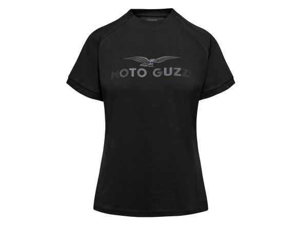 Moto Guzzi T-Shirt Dames zwart
