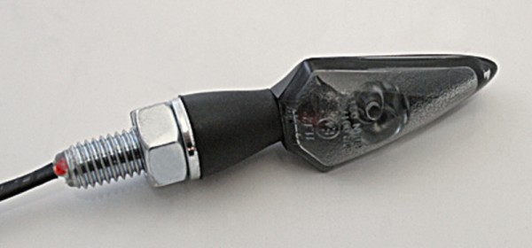 HIGHSIDER Pro Stream LED knipperlichtbehuizing zwart / lens rookgrijs (paar), voor & achter