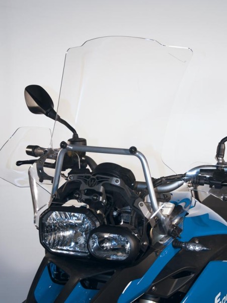 Laag windscherm ADV type voor BMW F 800 GS (12-18), rookgrijs