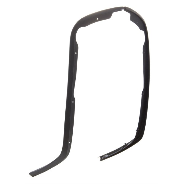 Mono slot buis beenschild zwart mat voor Vespa Primavera/Sprint 50-150ccm