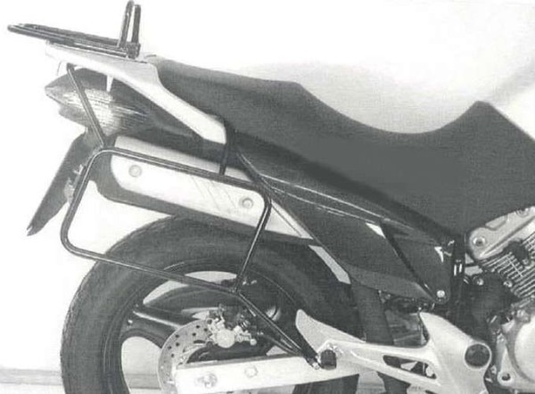 Zijkofferdrager vast zwart voor Honda XL 125 V Varadero (01-06) Hepco & Becker