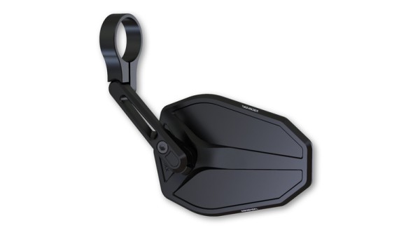 HIGHSIDER pro stuurspiegel Victory-Slim Zwart Kort (1 stuk)