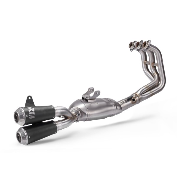 Akrapovic laag gemonteerd uitlaatsysteem voor Yamaha XSR900