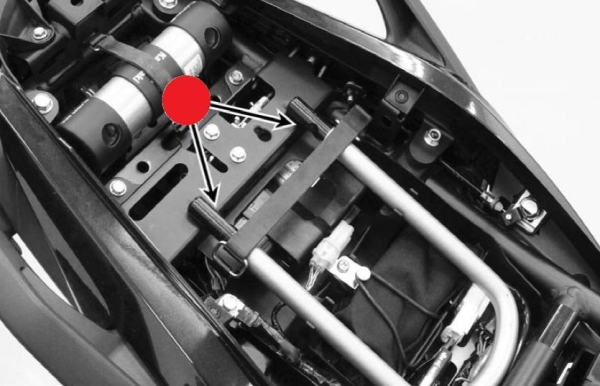 Beugel voor U-slot Versys650 2017 Origineel Kawasaki