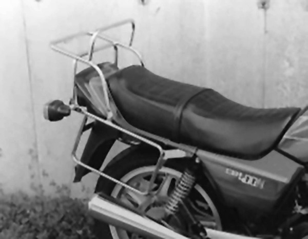 Buisvormig bagagerek topkoffer drager en zijkoffer drager voor Honda CB 250 N /400 N (81-86)