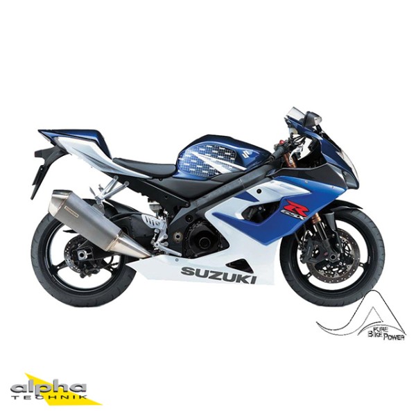 Stompgrip helder Volcano voor Suzuki GSXR1000, 2005-2006