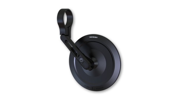 HIGHSIDER pro stuurspiegel Montana-Slim zwart (1pc)