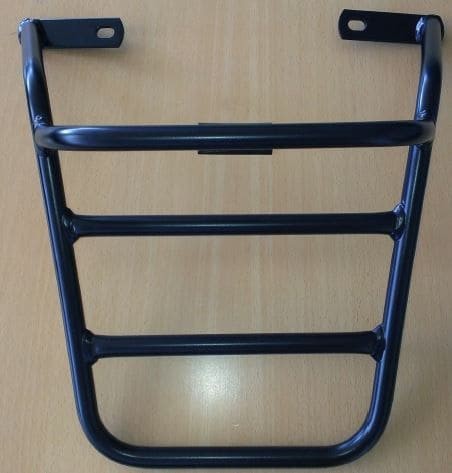 Buisvormig bagagerek zwart voor Honda XBR 500 S (85-89) Hepco & Becker