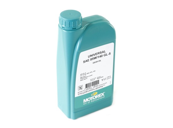 Motorex transmissieolie, 1 liter, SAE 85W/140, Universeel