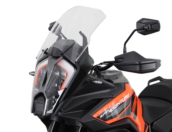 MRA touring scherm "TM" helder voor KTM Superadventure 1290 /S /R 2021-