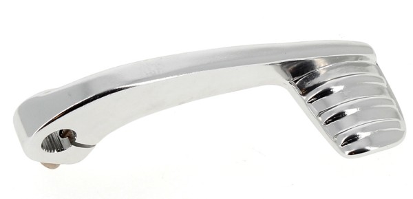 V PARTS Kickstarter hendel zilver Peugeot