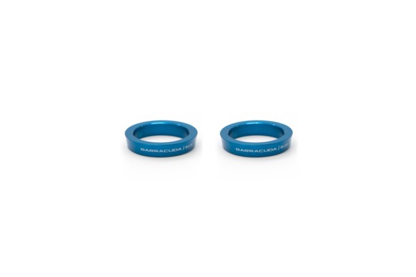 Barracuda blauer Einlegering für Footpeg Fußraste