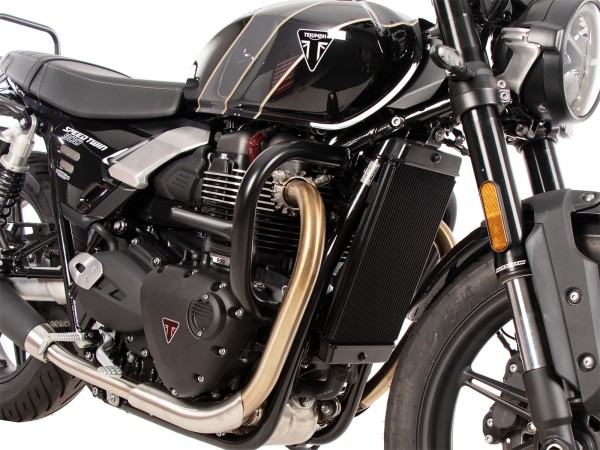 Motorbeschermer zwart voor Triumph Speed Twin 900 (25-) Hepco & Becker