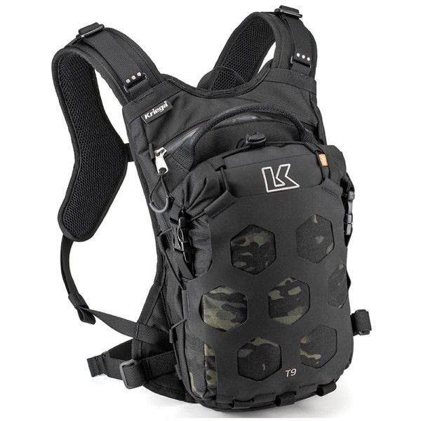 Kriega Trail 9 Rugzak Multicam Black