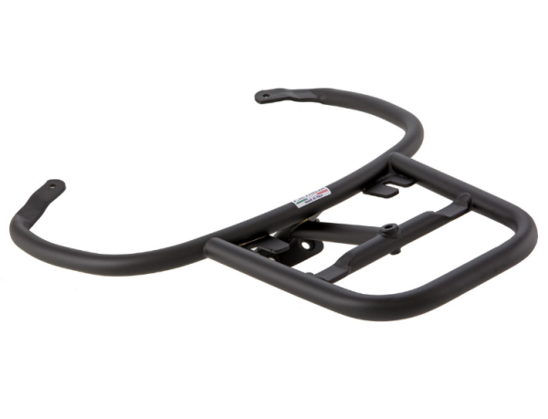 Bagagerek achteraan voor Vespa Primavera /Sprint /Elettrica 50-150ccm, glanzend zwart