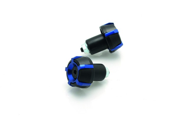 Stuuruiteinden BIHR Spark Ø18mm zwart/blauw