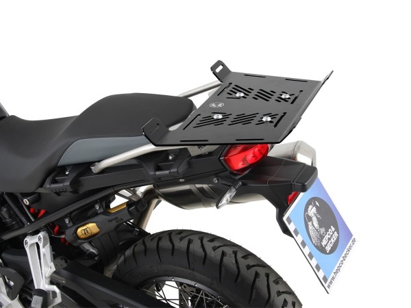 Bagagerek uitbreiding voor combinatie met origineel accessoire bagagerek zwart voor BMW F 850 GS