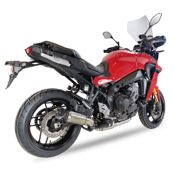 IXRACE MK2 compleet systeem voor Yamaha Tracer 9 /GT, roestvrij staal, E-goedgekeurd, Euro5