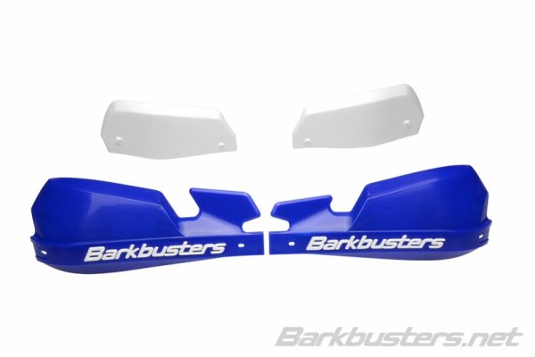 Barkbusters VPS MX Handbeschermer Kunststof Set Alleen Blauw/Wit Deflector