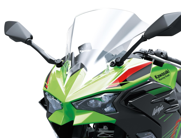 Groot helder windscherm voor Kawasaki Ninja 500 SE Origineel