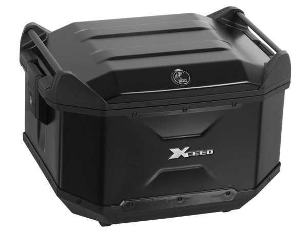 Xceed aluminium topkoffer 45 liter zwart