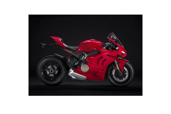 Stompgrip Tank Pad schwarz, Icon, Streetbike Tank Kit - Tank Seiten, für Ducati Panigale V4 2022