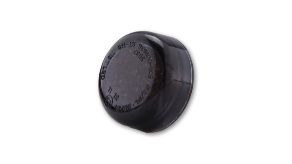 HIGHSIDER slim Micro Disc LED achterlicht zwart E-keurmerk (1pc)