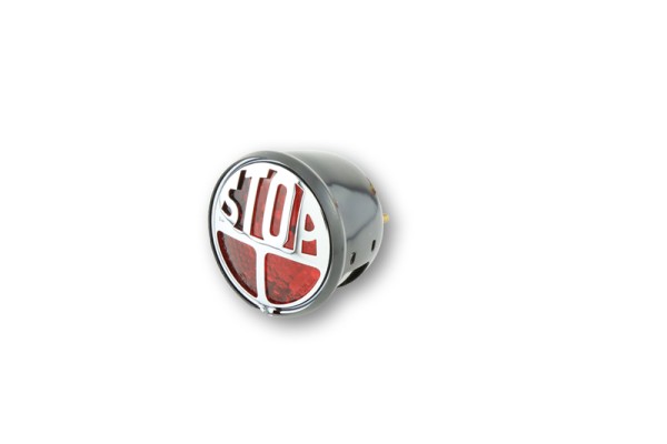HIGHSIDER smart Stop LED achterlicht zwart E-keurmerk (1pc)