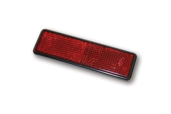 HIGHSIDER slimme Reflector Rood Rechthoekig Met Zelfklevende Folie (1pc)