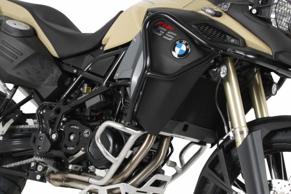 Tankbeschermbeugel zwart voor BMW F 800 GS Adventure Hepco & Becker