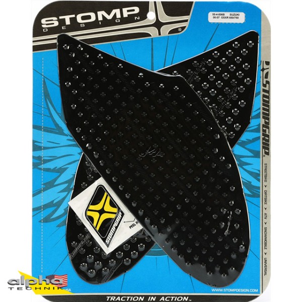 Stompgrip schwarz, Volcano, für Suzuki GSX-R600, 750, 2006-2007