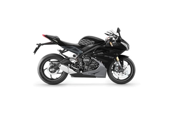 Stompgrip Traction Pads klar, für diverse Triumph Modelle