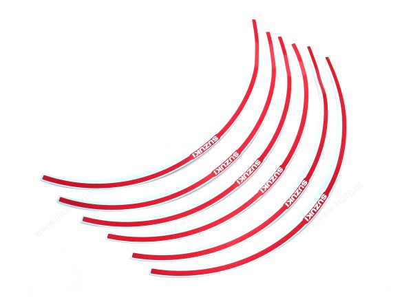 Velgrand decoratie rood voor Suzuki GSX-8R (24-) Origineel