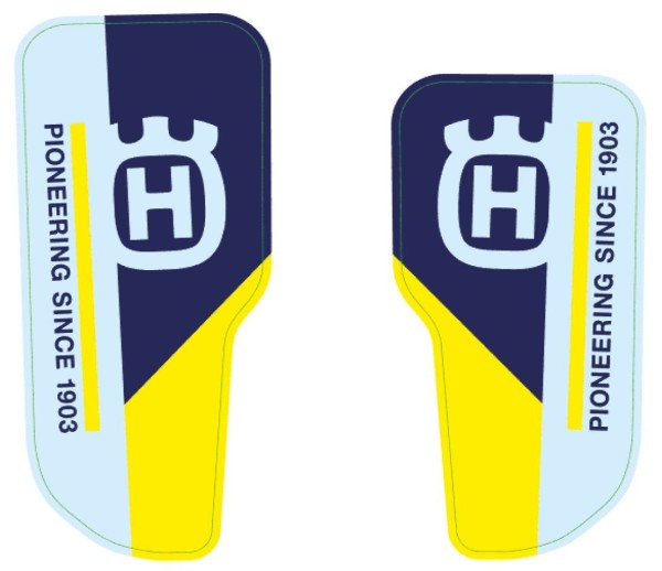 Vorkbeschermer stickerset voor Husqvarna FS 450 Original