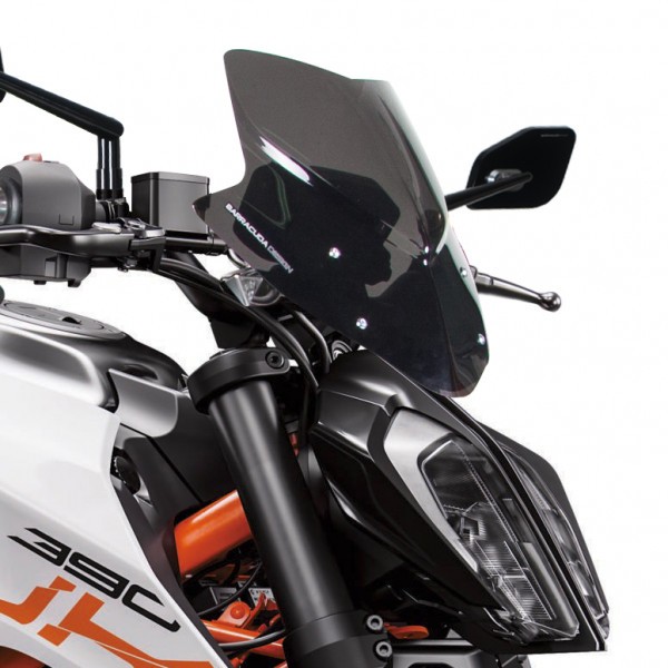 Windscherm Aerosport voor KTM 125 Duke / 390 Duke (17-21) - Barracuda