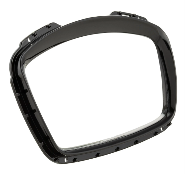 Decoratieve ring snelheidsmeter voor Vespa Elettrica/Primavera Sport/Sprint Sport 125/150ccm, glanzend zwart
