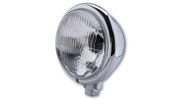 HIGHSIDER smart 5 3/4 inch koplamp Bates Style chroom E-goedgekeurd (1pc)