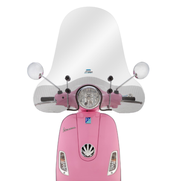Voorruit CUPPINI hoog voor Vespa LX 50-150cc, helder