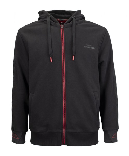 Moto Guzzi Zweet Shirt Jas V85 TT Katoen Zwart