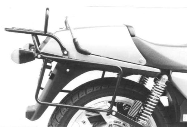 Buisvormig bagagerek topkoffer drager en zijkoffer drager chroom voor Honda XBR 500 S (85-89)