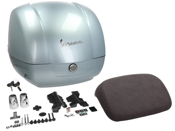 Originele topkoffer voor Vespa GTS - Grijs Delicato Glanzend G01