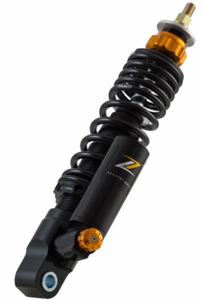 Schokdemper "Black Edition" vooraan voor Vespa GTS/GTS Super 125-300cc ('14-'16), zwart