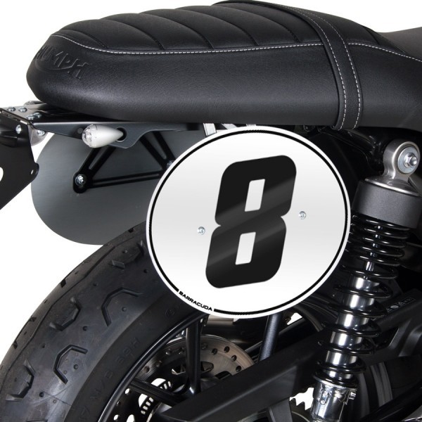 Nummerplaat voor Triumph Street Twin (15-21) - Barracuda