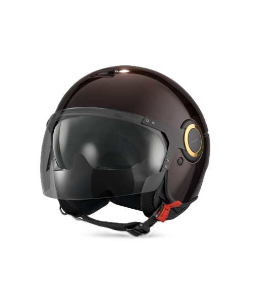 Vespa jethelm Demi Jet 946 Horse, glanzend bruin