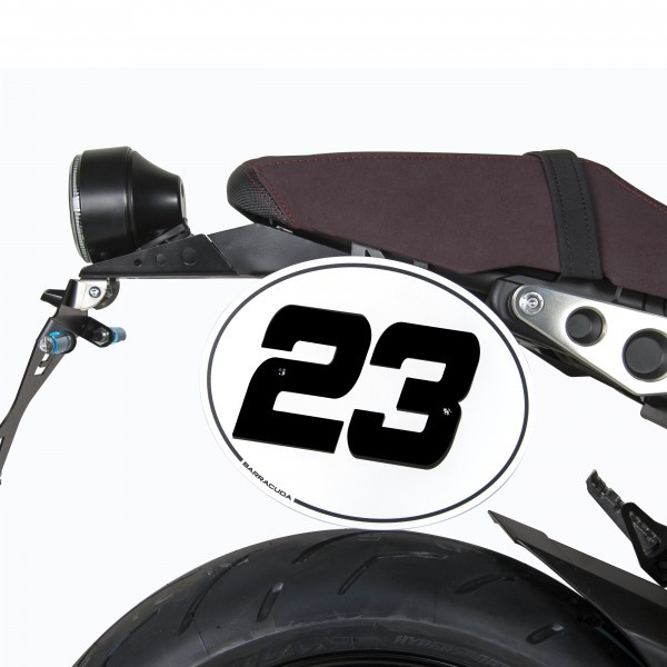 Nummerplaat voor Yamaha XSR 900 - Barracuda