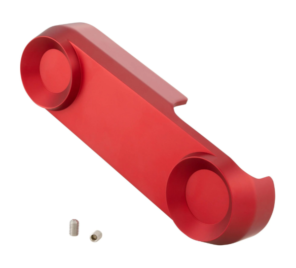 Swingarm afdekking voor Vespa, rood mat