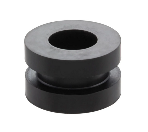 Rubber montagescherm voor Vespa, zwart