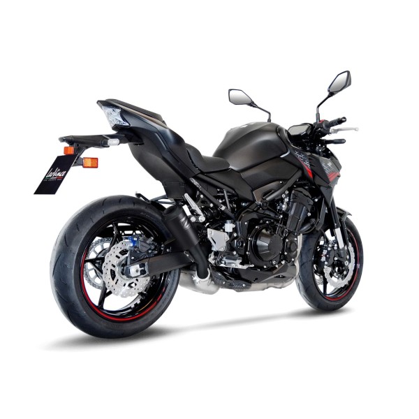 LeoVince uitlaatsysteem LV 10 Full Black voor Kawasaki Z 900, zwart, slip on, Euro4+5, E-certificaat