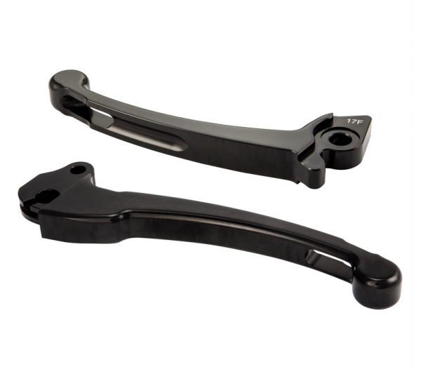 Sport hendelset koppeling/rem voor Vespa PX 125-200ccm, HBZ Grimeca, rechts/links, zwart